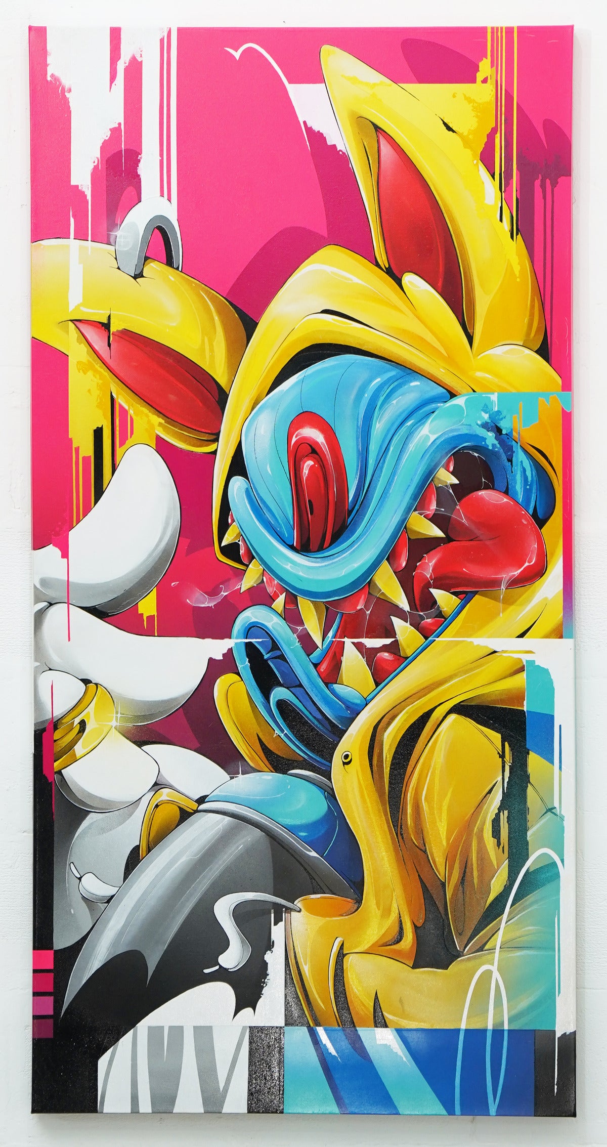 Dynamic Gaze - Canvas Painting